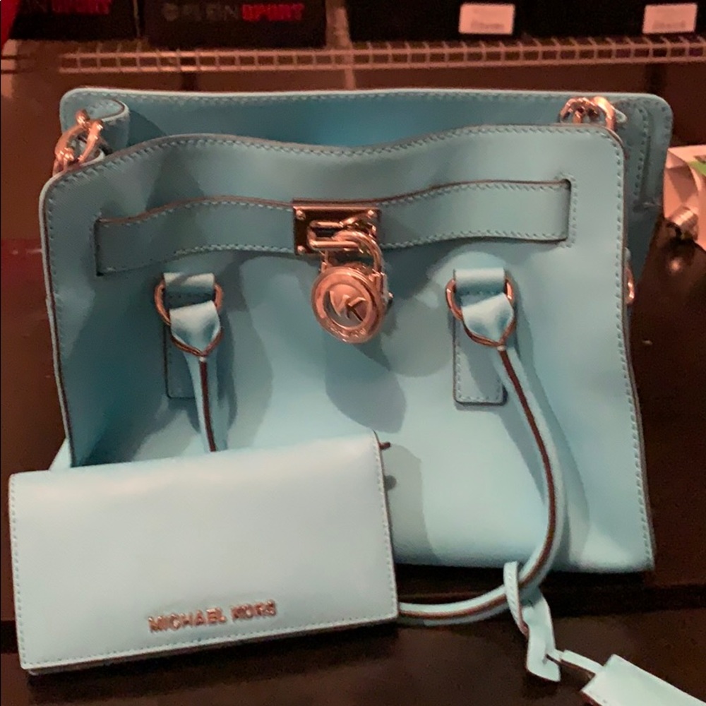 Michael Kors purse and matching wallet